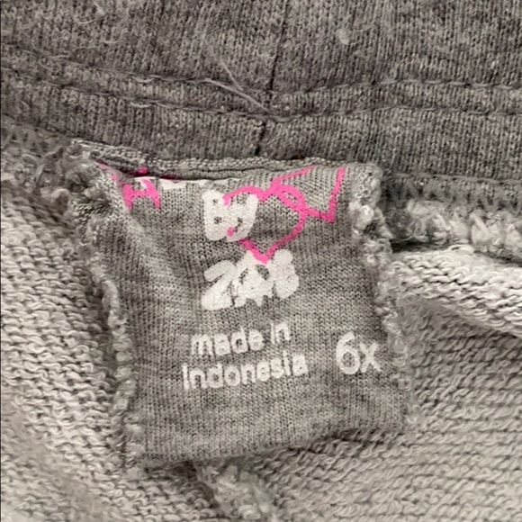 Flowers by Zoe Grey Distressed Rose Shorts - Picture 2 of 3